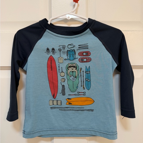 Patagonia Other - Patagonia Kids Long Sleeve Tee - Blue with Outdoor Gear UPF 50